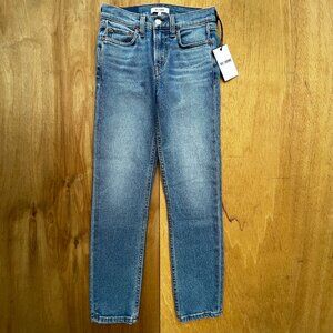 RE/DONE 90s MID RISE ANKLE CROP JEANS WOMEN’S sz 24 Soft Indigo Denim NWT